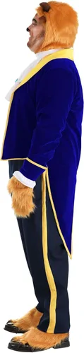 Vista 8 de Beauty and the Beast - Disfraz de bestia de talla grande para hombre
