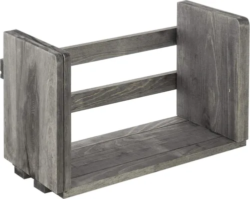 Vista 7 de Estantería de escritorio de madera extensible/organizador de almacenamiento ajustable estante de exhibición, blanco Expandable width adapts to