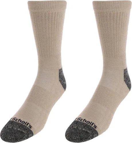 Vista 4 de Dr. Scholl's Calcetines de trabajo de compresión para hombre (paquete de 2 pares)