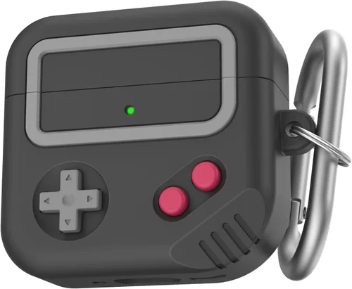 Vista 17 de TRONWIN Funda de silicona para Airpods Pro 2 con diseño de máquina de juego, funda protectora para Airpods Pro 2022