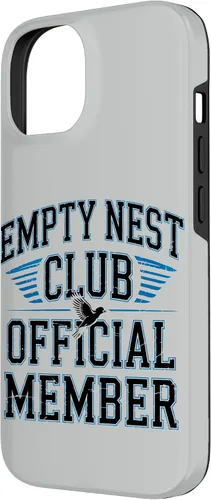 Vista 5 de Funny Empty Nester Club Proud Parents Case for iPhone 17
