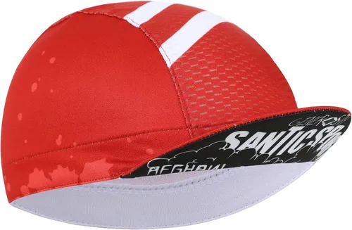 Vista 2 de Santic Gorra de ciclismo para hombre, transpirable, transpirable, absorbente de sudor