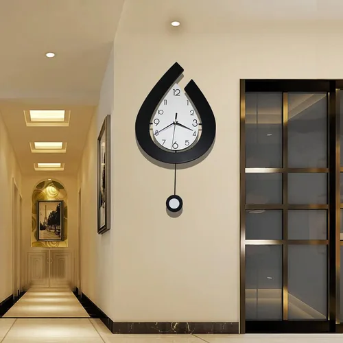 Vista 9 de Relojes de pared decorativos para decoración de sala de estar, modernos relojes de pared grandes que funcionan con pilas para dormitorio, oficina