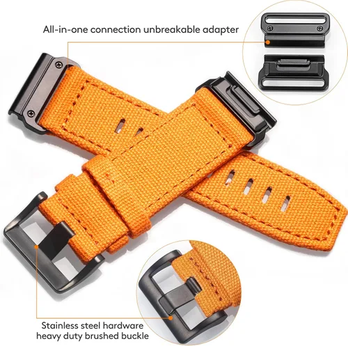 Vista 55 de Correa de reloj compatible con Amazfit T-Rex/T-Rex 2/T-Rex Pro/T-Rex Ultra/T-Rex Ultra 2, nuevo diseño de conector mejorado