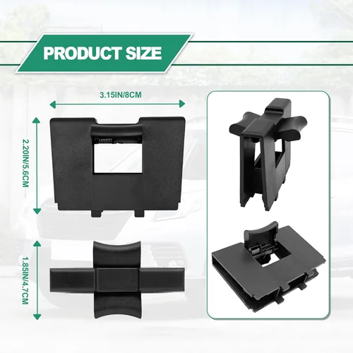 Vista 2 de Inserto divisor para portavasos del centro compatible con Subaru Outback 2010 2011 2012 2013 2014 y Forester 2014 2015 2016 2017 2018 2019