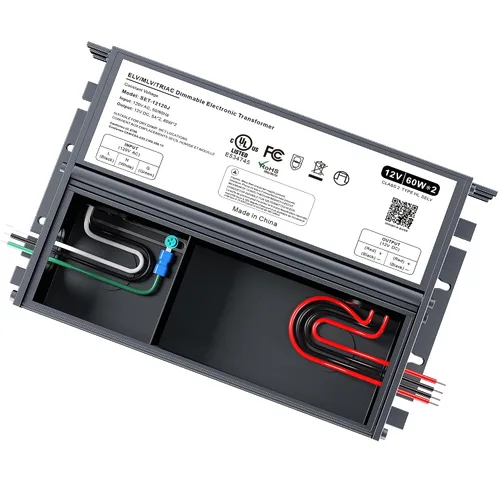 Vista 27 de Controlador LED regulable de 60 W y 12 V para regulador Lutron y Leviton, transformador de fuente de alimentación de CA a CC triac/ELV/MLV para tira