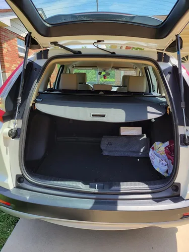 Vista 7 de cubierta retráctil para carga compatible con CR-V CRV LX 2017-2022, cubierta de tonelería con protección de privacidad para equipaje, anti-mirones