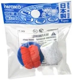 Vista 4 de Iwako Borradores japoneses/cinta transportadora Sushi 6pcs