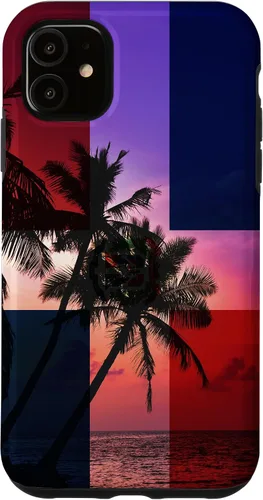 Vista 8 de Tropical Ocean Dominican Republic Flag - Dominican Pride Case for iPhone 17
