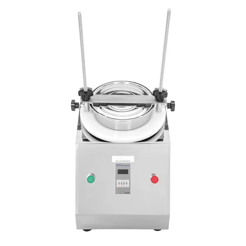 Vista 2 de Coctelera vibrante del tamiz del laboratorio 7 capa 110V - máquina eléctrica del tamiz del acero inoxidable 304 con el contador de tiempo