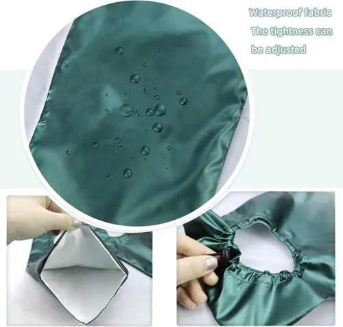 Vista 4 de rainbowstar 2 fundas para bolsas de ostomía para ducha de ostomía, impermeables, reutilizables, para hombres y mujeres, protector de ducha