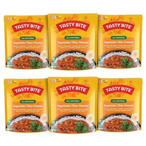 Vista 14 de Tasty Bite - Lentejas Madras de 3 frijoles, orgánico, 10 onzas, 6 unidades (paquete de 6)