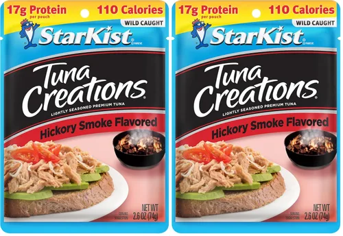 Vista 21 de StarKist Tuna Creations Ginger Sesame - Sabor de jengibre y sésamo para atún 14g Protein Per Serving, Wild Caught, Shelf Stable Seafood, Gluten