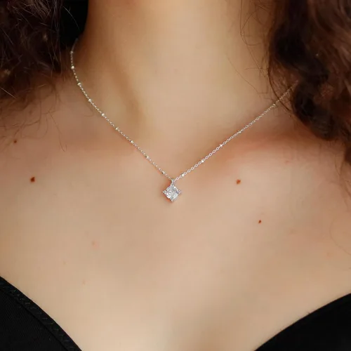 Vista 61 de Collar de hija relleno de oro de mamá o papá, collar clásico de perlas blancas con mensaje significativo, listo para regalar