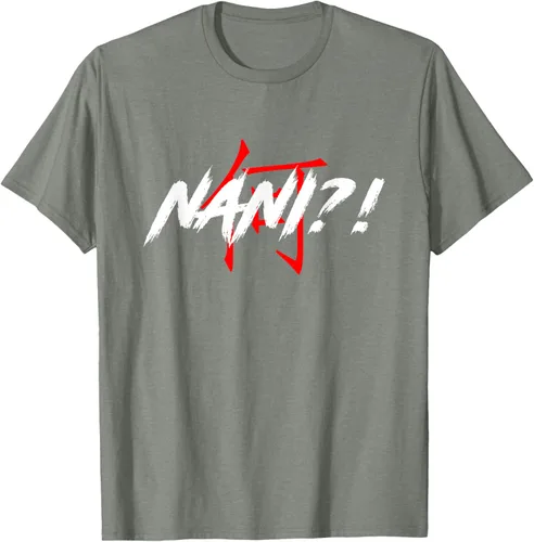 Vista 33 de Nani Meme Anime Japanese Camiseta, Negro, S