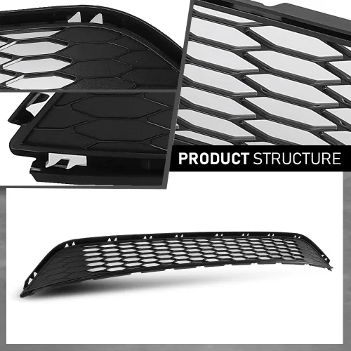 Vista 9 de G-PLUS Rejilla inferior para parachoques delantero, compatible con Ford Edge 2015-2018, BTPS7453MBK, FT4Z-17K945-AA BTPS7453MBK, FT4Z-17K945-AA