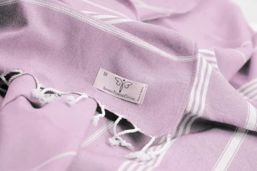 Vista 2 de SMYRNA TURKISH COTTON - Serie Clásica de Toallas de Mano Turcas, Juego de 2, 18x30 pulgadas, Toallas de Mano Turcas Decorativas para Baño, Cocina