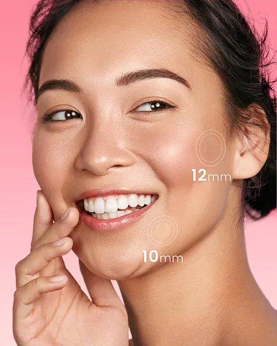 Vista 2 de GLAM UP Parches hidrocoloides para manchas de espinillas – Adhesivos invisibles ultrafinos para cara y piel, fuertes a prueba de agua y adhesivo