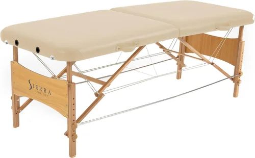 Vista 2 de Sierra Comfort Mesa de masaje portátil básica, SC-500 (beige)