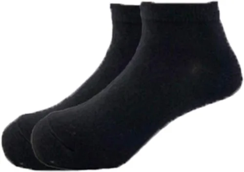 Vista 3 de Dejian - Calcetines tobilleros de algodón para niños y niñas, 12 pares