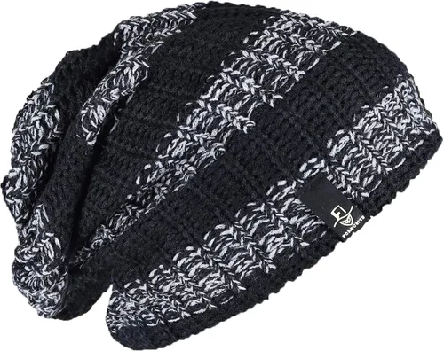 Vista 12 de FORBUSITE - Gorro holgado de punto para hombre, de gran tamaño, para verano e invierno B08