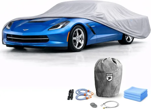 Vista 20 de Chevrolet Corvette - Funda de coche para C1 (1953-1957), resistente a los arañazos, cubierta de automóvil para interiores, material ultra suave