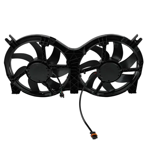 Vista 2 de Conjunto de ventilador de condensador y radiador dual, refrigeración directa compatible con NI3115149 Nissan Pathfinder 2013-2019 / Infiniti QX60