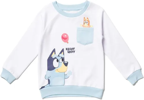 Vista 3 de Bluey Bingo - Sudadera con capucha y forro polar para niños pequeños