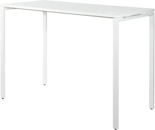 Vista 6 de OSP Home Furnishings Prado - Escritorio para oficina en casa, 60 pulgadas de ancho x 42 pulgadas de alto, color blanco