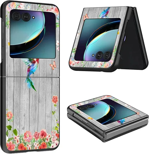 Vista 21 de Funda para Moto Razr Plus 2023 para Motorola Razr Plus Funda delgada y ligera de policarbonato duro a prueba de golpes Funda protectora para Audio