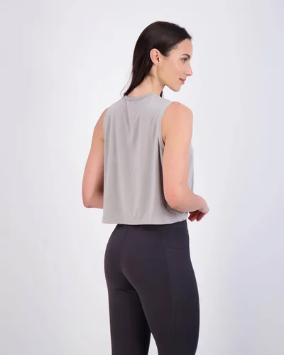 Vista 3 de Paquete de 5 camiseta sin mangas de verano para mujer, para gimnasio, yoga, entrenamiento, deportes, camisetas sin mangas para mujer