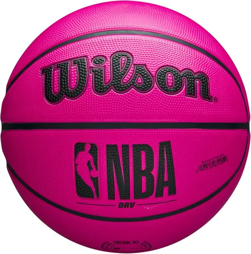 Vista 7 de WILSON NBA DRV Baloncesto para exteriores con bomba, color rosa, tamaño 5-27.5 pulgadas