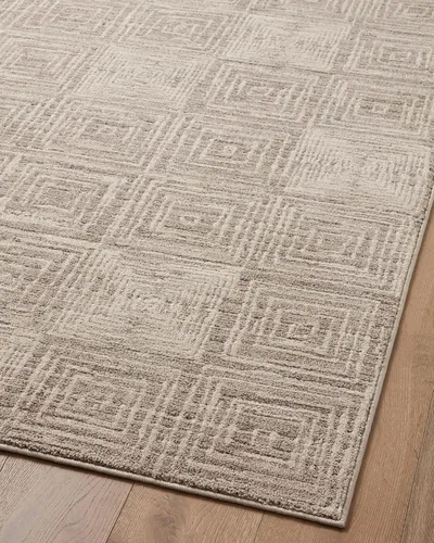 Vista 8 de Loloi Darby - Alfombra decorativa de 2 pies y 7 pulgadas x 4 pies DAR-05 Approx. 3x4 Entryway Kitchen, Contemporary, Sophisticated, Cozy