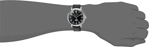 Vista 3 de Orient - Reloj mecánico para hombre, acero inoxidable y cuero, diseño de monarca