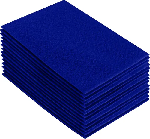Vista 179 de FabricLA Hojas de fieltro acrílico para manualidades, cuadrados de fieltro precortados suaves de 4 x 4 pulgadas (3.9 in x 3.9 in), utiliza hojas