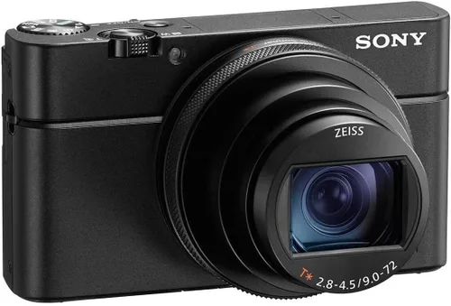 Vista 9 de Sony RX100 VI Cámara digital compacta premium de 20.1 MP con sensor de 1 pulgada, lente de zoom ZEISS de 24-200mm y EVF OLED emergente