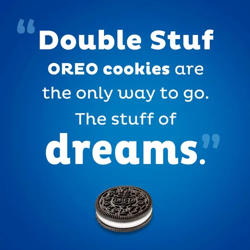 Vista 11 de Galletas de doble relleno OREO Chocolate, Tamaño Familiar, Paquetes de 3