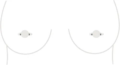 Vista 22 de Anillo de Pezón Falso Sin Perforación Barbell Stud Piercing Falso Joyería Corporal Para Mujeres