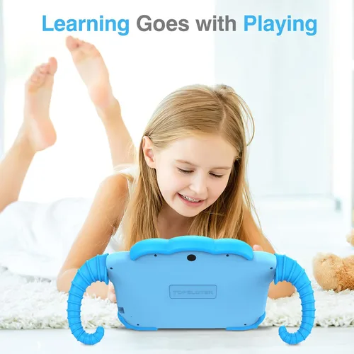 Vista 2 de Tableta infantil de 7 pulgadas para niños de 3 a 7 años, tableta para niños pequeños con juegos educativos, tabletas de 32 GB para niños