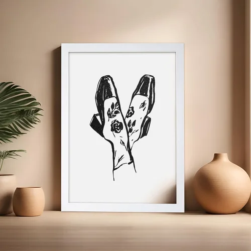 Vista 83 de Poster Master Faces Poster - Retro Women Print - Portrait Art - Sketch Illustration - Abstract Artwork - Woman Design - Chic Boho Design - Great