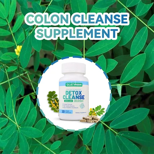 Vista 6 de Cápsulas de limpieza intestinal, apoyo intestinal y colon, desintoxicación y limpieza, durante 15 días, sin OMG, sin gluten, vegano, suplemento