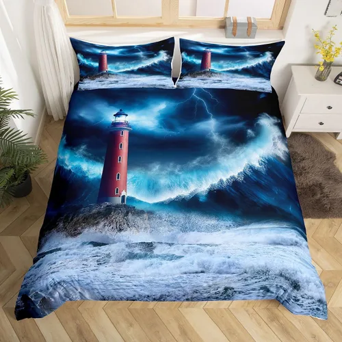 Vista 9 de Erosebridal Funda de edredón de leopardo, guepardo, funda de edredón de animales de sabana africana, juego de ropa de cama con estampado de leopardo