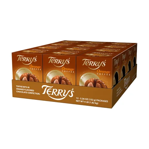 Vista 13 de Terry's Naranjas de chocolate oscuro – Paquete de 12 – Cada naranja 5.11 oz – Holiday Classic Dark Chocolate Orange