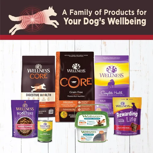 Vista 7 de Wellness CORE Digestive Health Paté Alimento húmedo enlatado para perros adultos, sin granos, estómago sensible, natural, receta de carne de res, 13