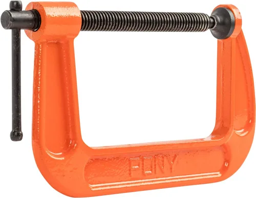 Vista 2 de Pony Jorgensen 2650 Abrazadera C de 5 pulgadas, naranja