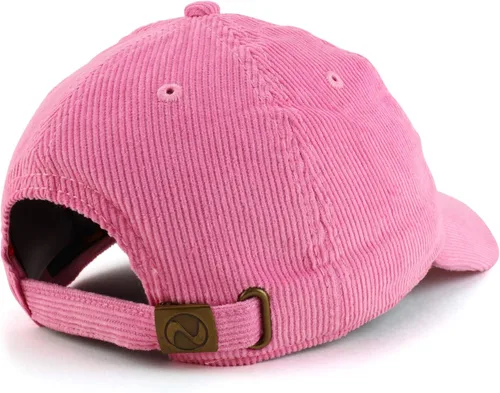 Vista 3 de Trendy Apparel Shop Gorra de béisbol de pana de algodón sin estructurar