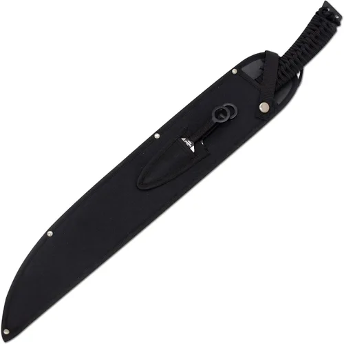 Vista 5 de Snake Eye Tactical Ninja Fantasy Sword y Kunai - Juego de cuchillos para lanzar incluye funda de nailon