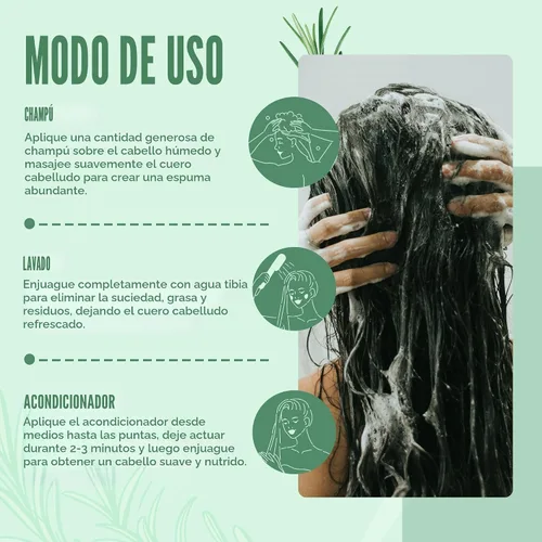 Vista 5 de INFINA ESSENTIALS Champú y Acondicionador con Aceite de Romero 16 fl oz cada uno con Aceite de Batana Fórmula Sin Sulfatos, Hidratante