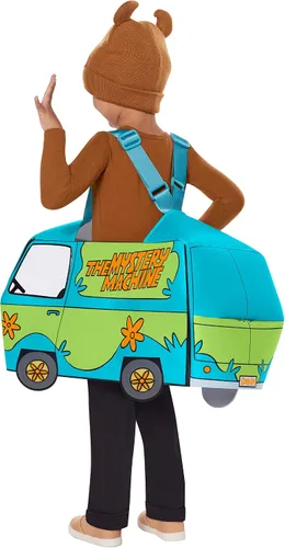 Vista 2 de Spirit Halloween Scooby-Doo - Disfraz de The Mystery Machine Ride-Along Licencia oficial Fácil de llevar