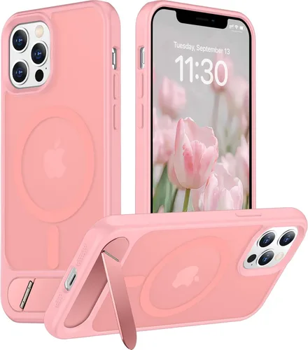 Vista 51 de Funda para iPhone 11 con compatibilidad magnética, [Soporte invisible incorporado][Compatible con MagSafe]